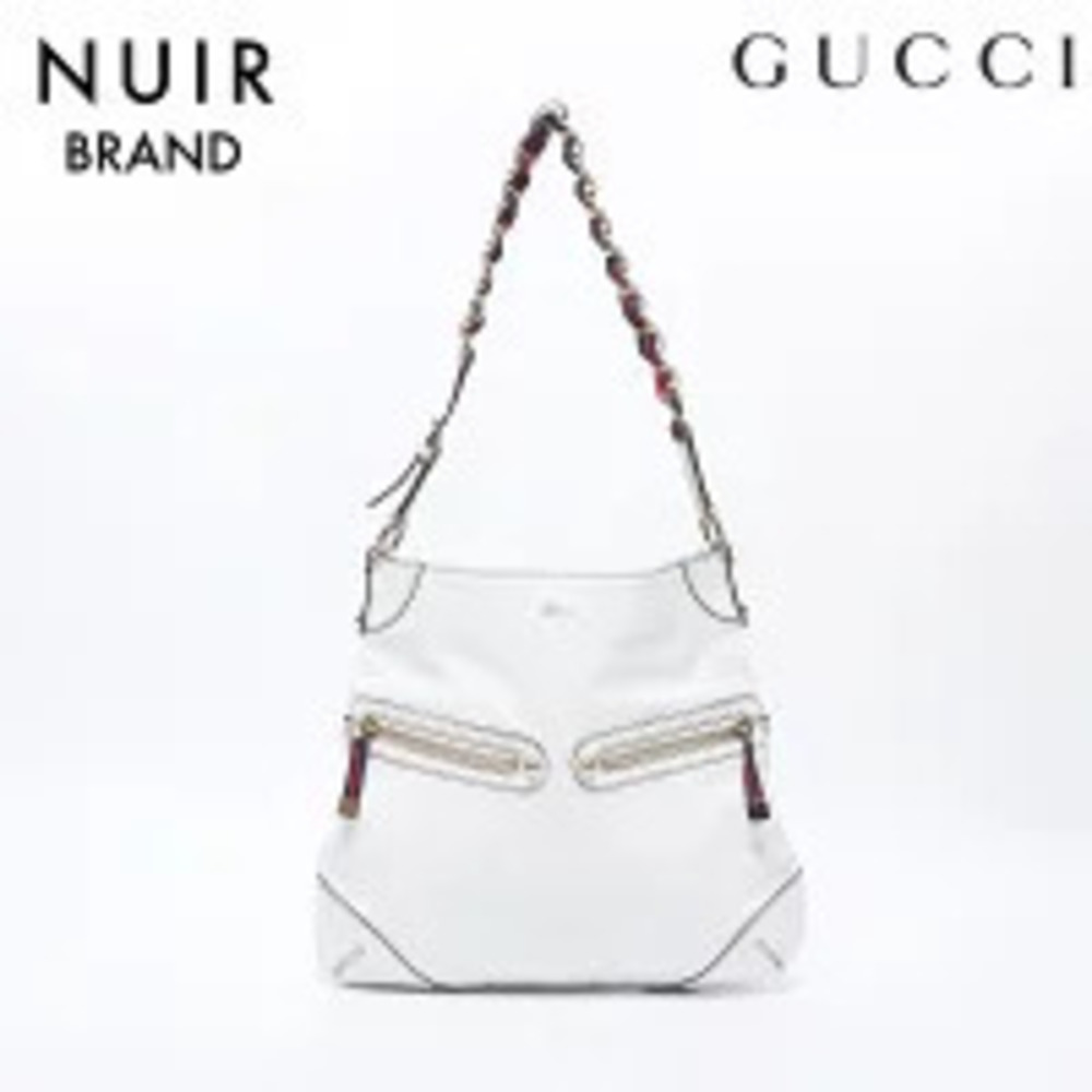 Gucci Handbag Shoulder Chain White Bag - Picture 2 of 13